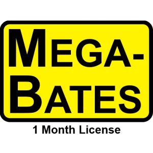 Mega-Bates 1 Month License